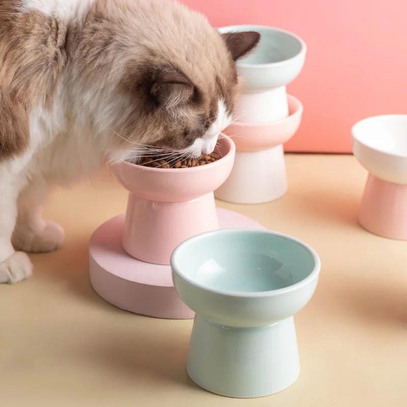 Ceramic Pet Bowl High Foot Protection To Prevent Cervical Spine From Tipping Over Dog Feeder for Dog Cat Drink Water and Eat
Ceramic Pet Bowl High Foot Protection To Prevent Cervical Spine From Tipping Over Dog Feeder for Dog Cat Drink Water and Eat