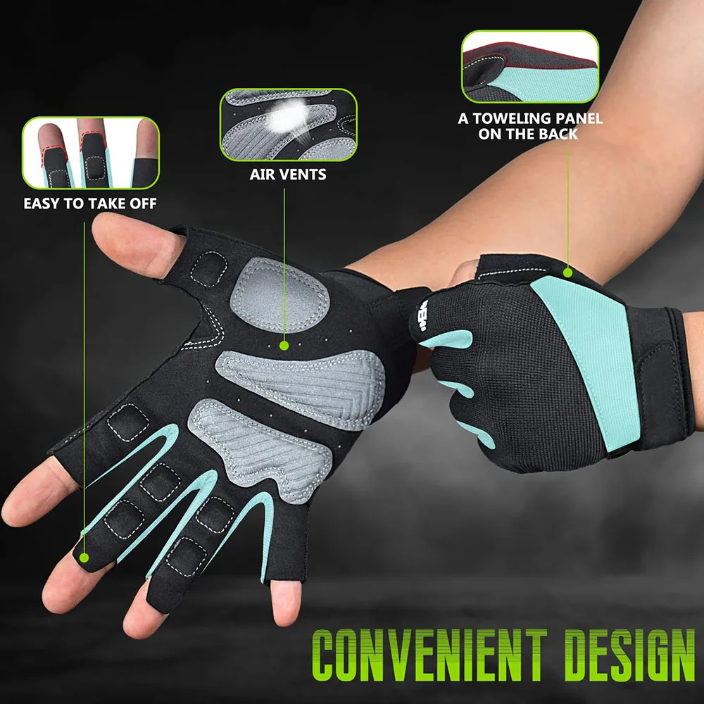 Workout Gloves Men Women, Weight Lifting Gloves Protection, Excellent Grip Breathable Exercise Gloves for Fitness Training
Workout Gloves Men Women, Weight Lifting Gloves Protection, Excellent Grip Breathable Exercise Gloves for Fitness Training