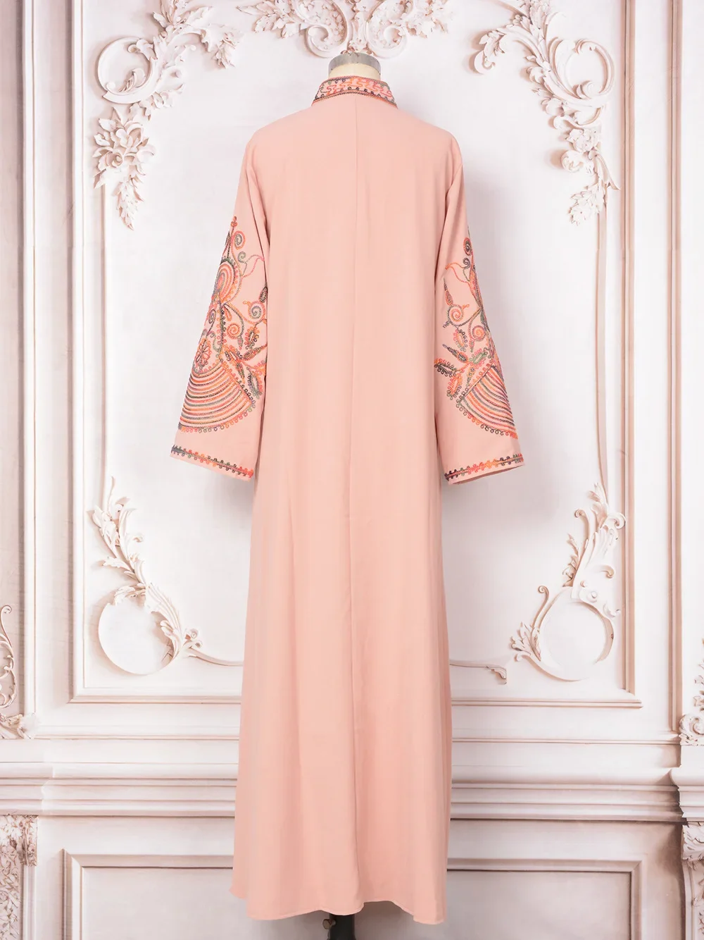 UNI Fashion Muslim Women Abaya Rope Embroidery Elegant Long Sleeved Dress Dubai Abayas Middle Eastern Islam Robe Djellaba Kaftan
UNI Fashion Muslim Women Abaya Rope Embroidery Elegant Long Sleeved Dress Dubai Abayas Middle Eastern Islam Robe Djellaba Kaftan