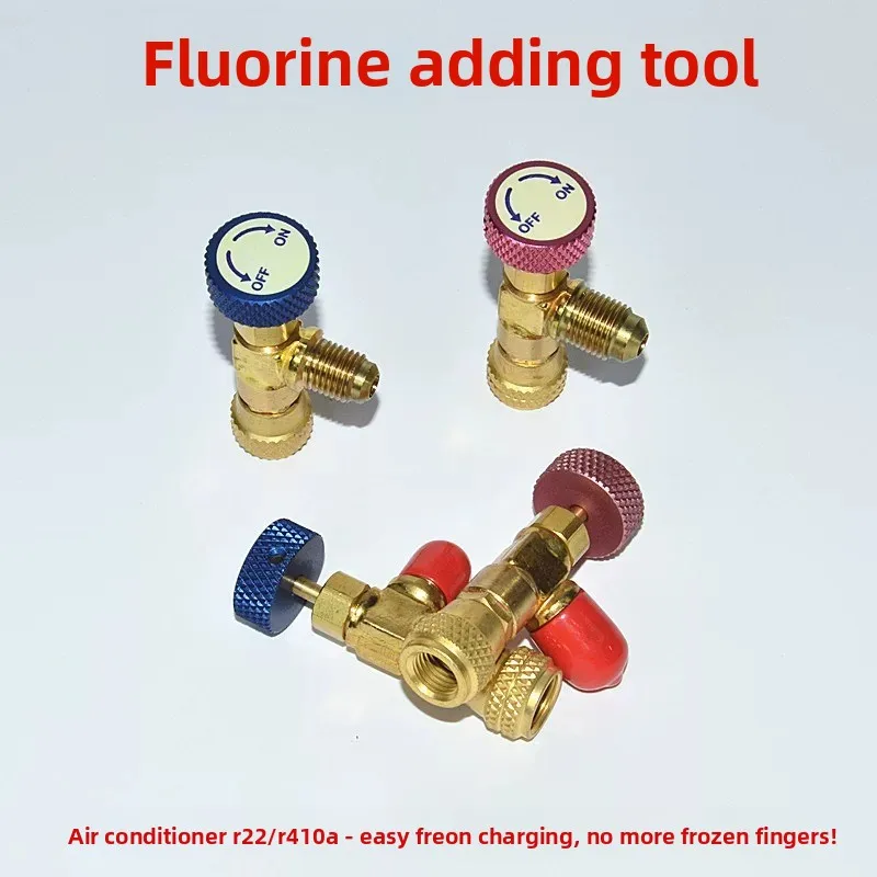 Refrigerant Charging Safety Valve for Air Conditioner – R410A/R22 Compatible, Leak-Proof, Freeze Protection (1/4" SAE)
Refrigerant Charging Safety Valve for Air Conditioner – R410A/R22 Compatible, Leak-Proof, Freeze Protection (1/4" SAE)