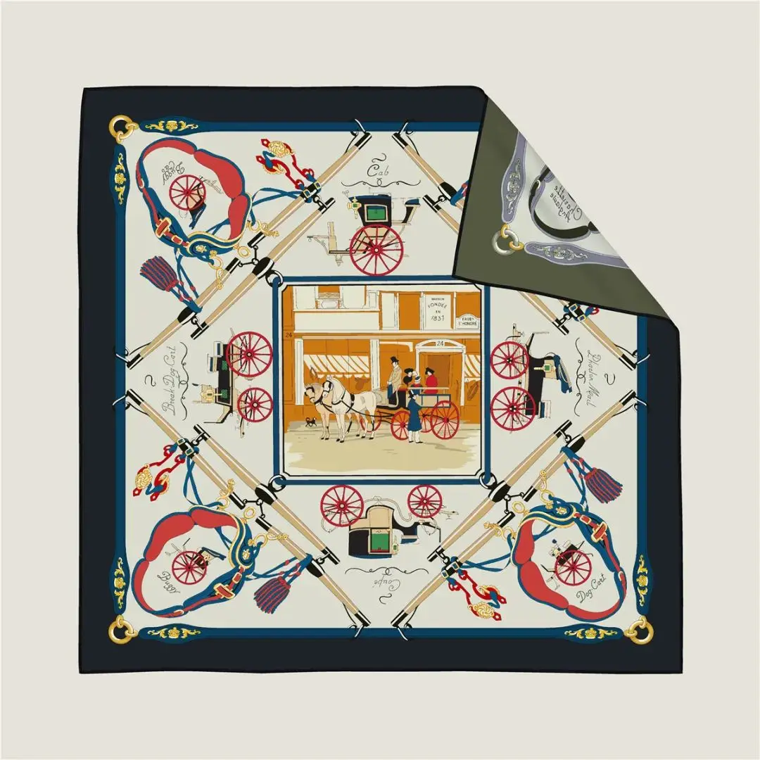 Reversible Twill Silk Scarf Square Scarves Hand-rolled Edges Bandanas Tops Shawls Hair Belt Neck Decoration Christmas Gifts
Reversible Twill Silk Scarf Square Scarves Hand-rolled Edges Bandanas Tops Shawls Hair Belt Neck Decoration Christmas Gifts