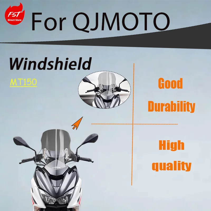 Регулируемый по высоте ветровой дефлектор для QJMOTOR MT150, модифицированный передний ветрозащитный экран и защита от дождя
Регулируемый по высоте ветровой дефлектор для QJMOTOR MT150, модифицированный передний ветрозащитный экран и защита от дождя