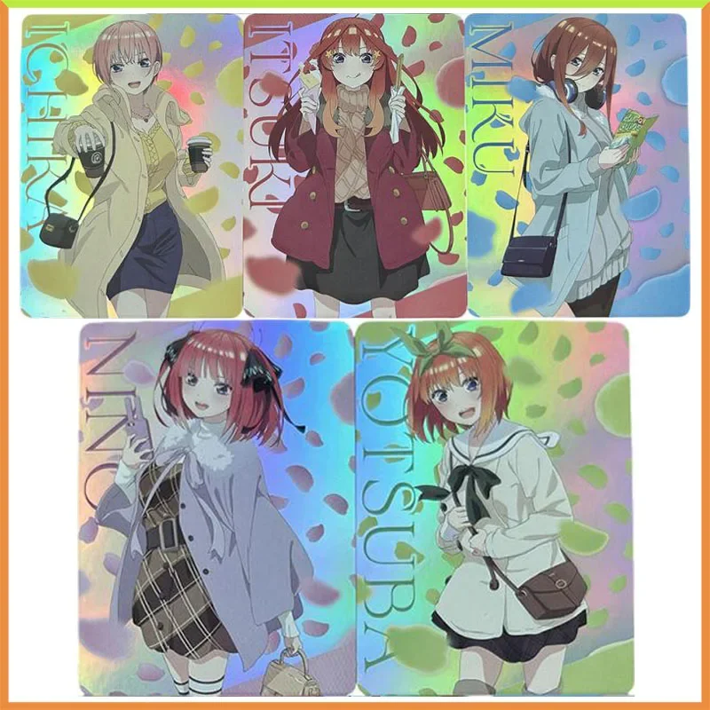 Аниме История богини DIY ACG Nakano Ichika Nakano Nino Nakano Miku Nakano Yotsuba Коллекционные карты Игрушки для мальчиков Подарок на день рождения
Аниме История богини DIY ACG Nakano Ichika Nakano Nino Nakano Miku Nakano Yotsuba Коллекционные карты Игрушки для мальчиков Подарок на день рождения