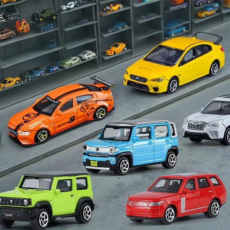 1/64 Suzuki Subaru Jaguar Range Rover, мини-модель автомобиля из сплава, литая под давлением металлическая имитация миниатюрной весы, коллекция моделей автомобилей
1/64 Suzuki Subaru Jaguar Range Rover, мини-модель автомобиля из сплава, литая под давлением металлическая имитация миниатюрной весы, коллекция моделей автомобилей