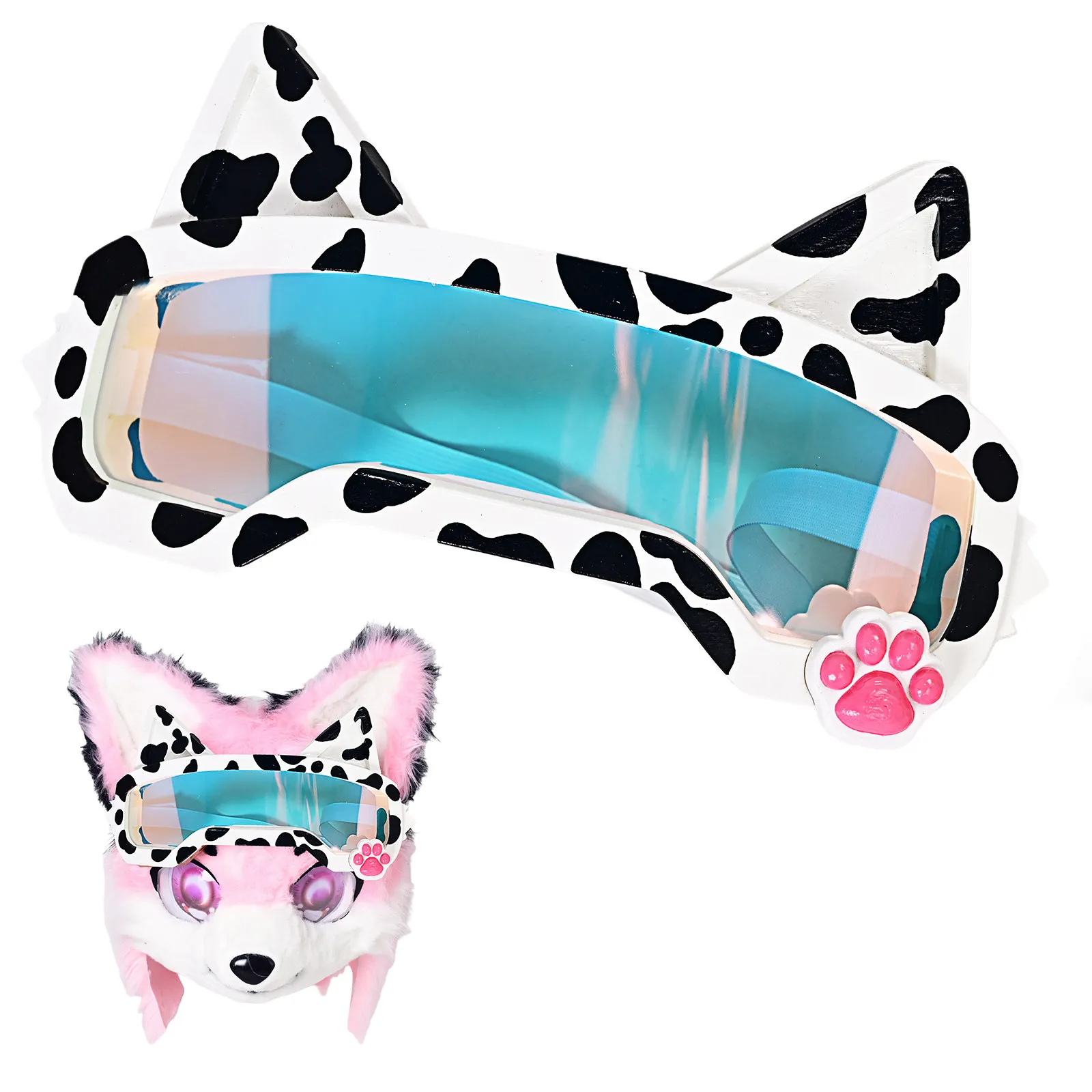 Animal Glasses Fashion Cat Ear Glasses Beast Fur Set Kemono and Kigurumi Props Fur Decoration Accessories Role Playing Decoratio
Animal Glasses Fashion Cat Ear Glasses Beast Fur Set Kemono and Kigurumi Props Fur Decoration Accessories Role Playing Decoratio