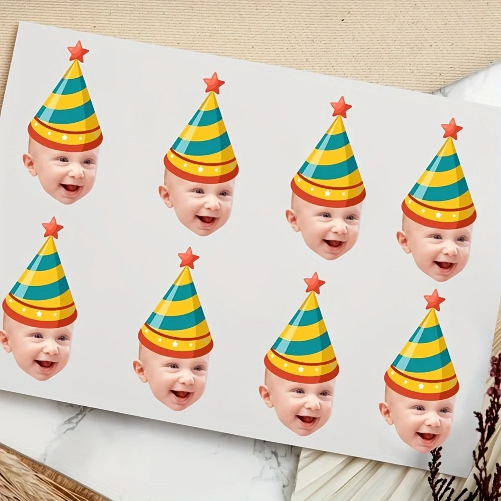 Custom Birthday Hat Stickers Personalized Photo Text Glitter Self-Adhesive Multi Color Party Decor Photo Booth Celebration
Custom Birthday Hat Stickers Personalized Photo Text Glitter Self-Adhesive Multi Color Party Decor Photo Booth Celebration