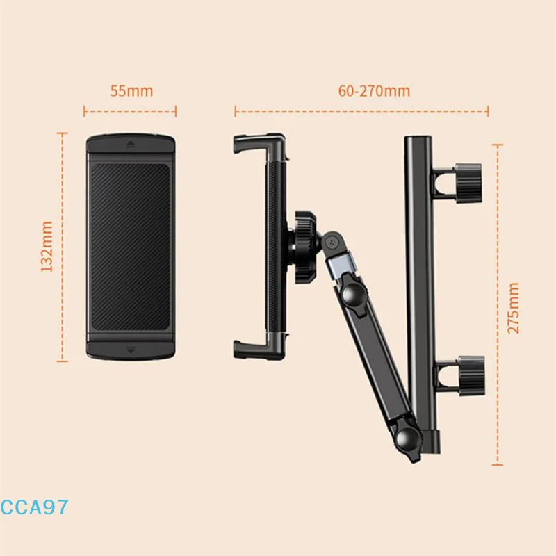【A】Car Headrest Tablet Holder 3 In 1 Stretchable Backseat Phone Holder For IPad Air/Mini Samsung Tab 4-12.9'' Devices
【A】Car Headrest Tablet Holder 3 In 1 Stretchable Backseat Phone Holder For IPad Air/Mini Samsung Tab 4-12.9'' Devices