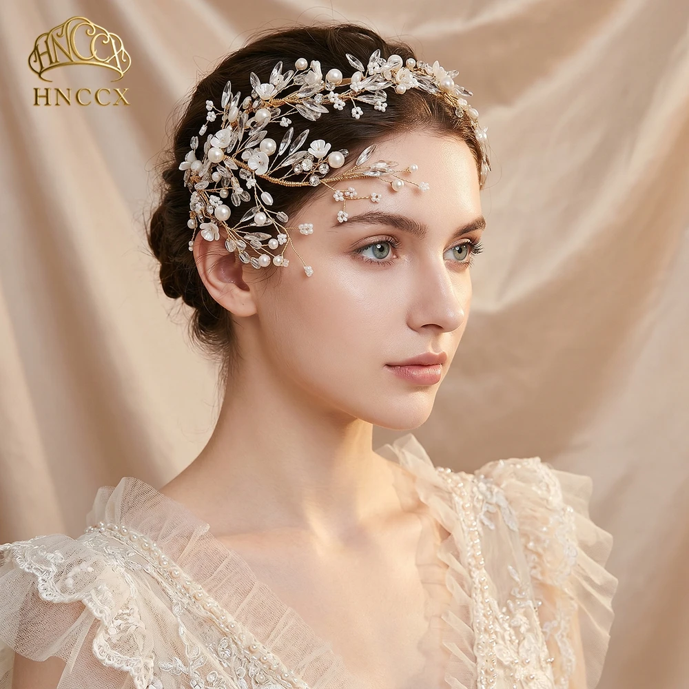 HNCCX Vintage Pearl Rhinestone Bride Headpiece Wedding Women Flower Headband Prom Party Classic Romantic Style Accessory HP1011
HNCCX Vintage Pearl Rhinestone Bride Headpiece Wedding Women Flower Headband Prom Party Classic Romantic Style Accessory HP1011