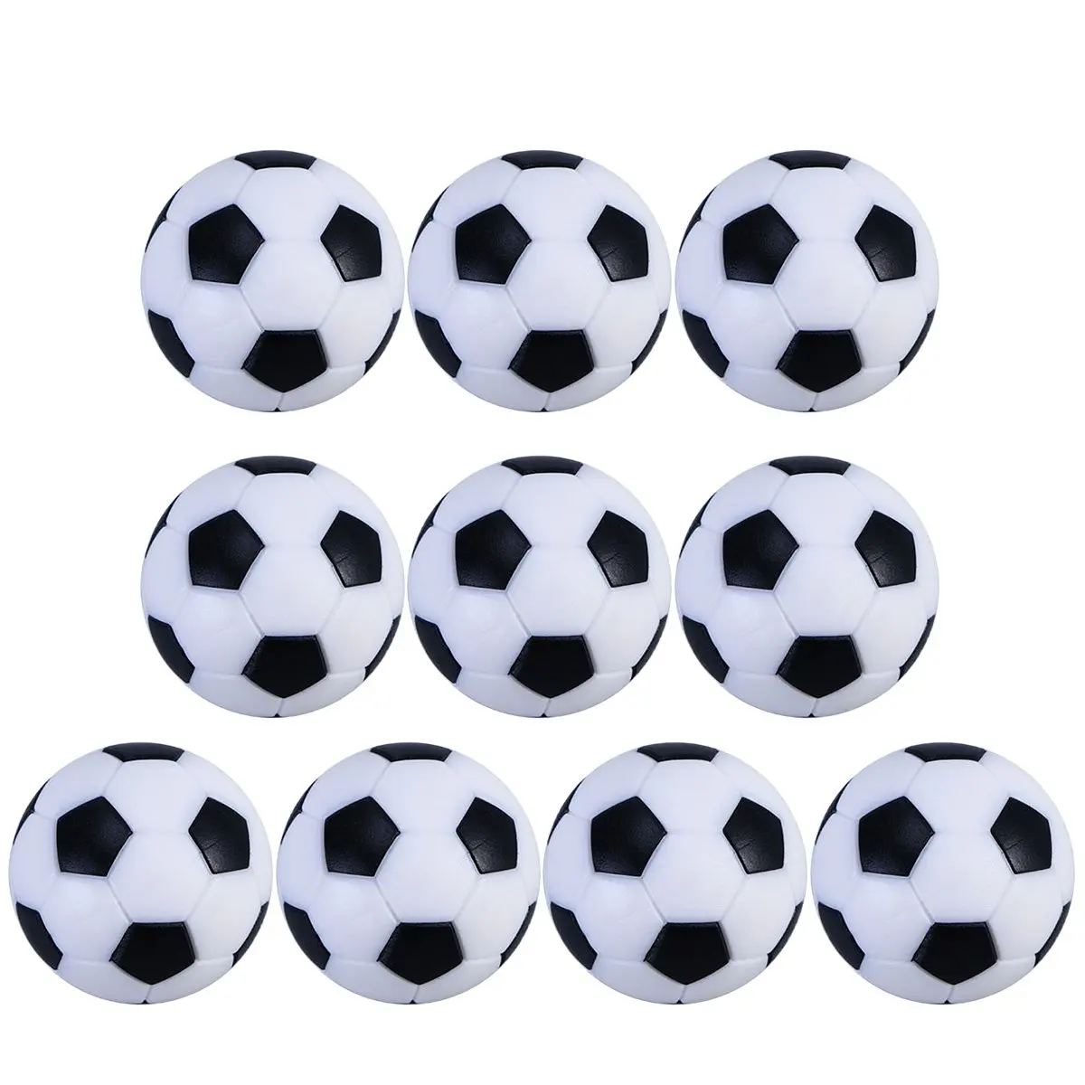 10Pcs 32Mm Plastic Table Football Balls with Soccer Pattern Replacement for Foosball Tables Fast Intense Gameplay
10Pcs 32Mm Plastic Table Football Balls with Soccer Pattern Replacement for Foosball Tables Fast Intense Gameplay