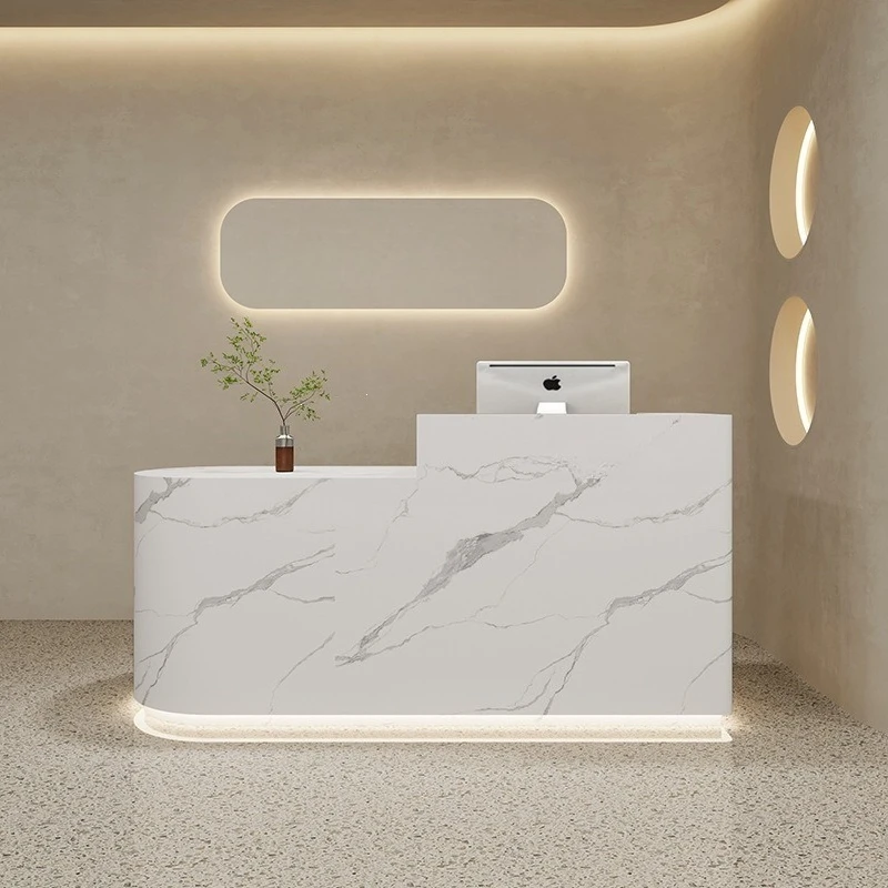 Luxury-Style Reception Desks Boutique Small Beauty Salon Reception Desks Paint Finish Office Furniture Banco Reception ZY40JDT
Luxury-Style Reception Desks Boutique Small Beauty Salon Reception Desks Paint Finish Office Furniture Banco Reception ZY40JDT