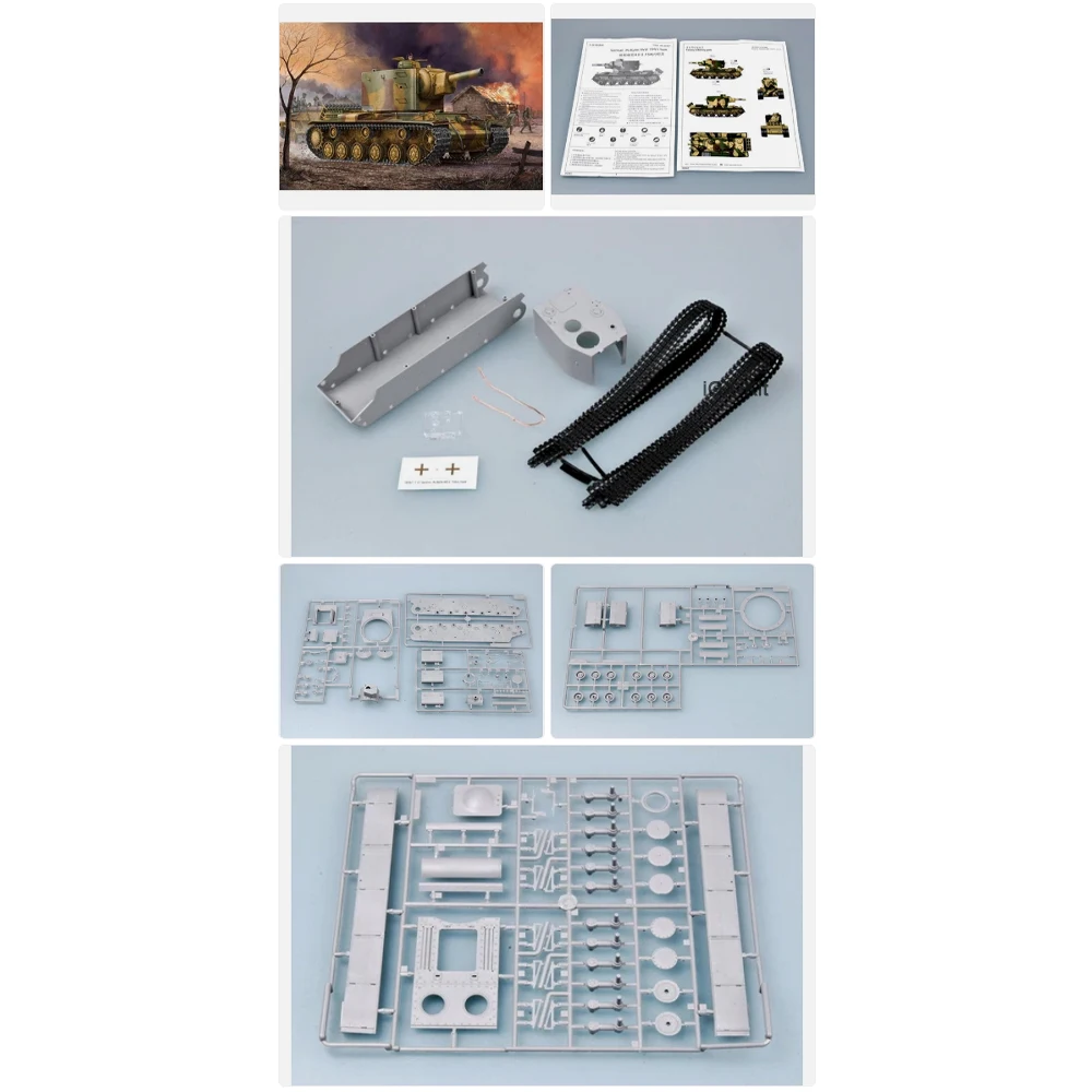 Trumpeter 00367 1/35 German Pz Kpfm KV-2 KV2 754(r) Tank Children Gift Toy Plastic Assembly Building Model Kit
Trumpeter 00367 1/35 German Pz Kpfm KV-2 KV2 754(r) Tank Children Gift Toy Plastic Assembly Building Model Kit