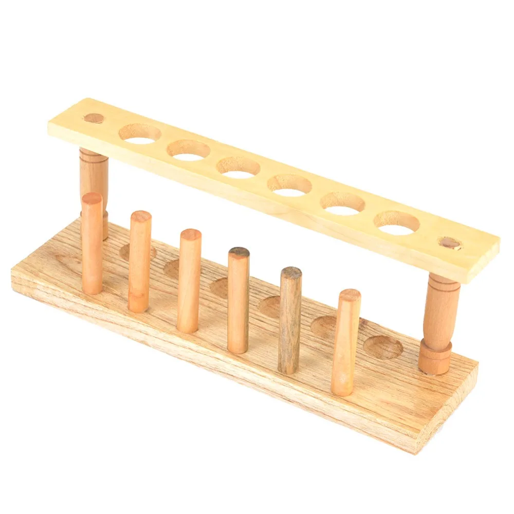 6/8/10 Hole Test Tube Rack Durable Alkali Resistance Wooden Test Tube Stand Stable Base Test Tube Stand Chemical Laboratory
6/8/10 Hole Test Tube Rack Durable Alkali Resistance Wooden Test Tube Stand Stable Base Test Tube Stand Chemical Laboratory