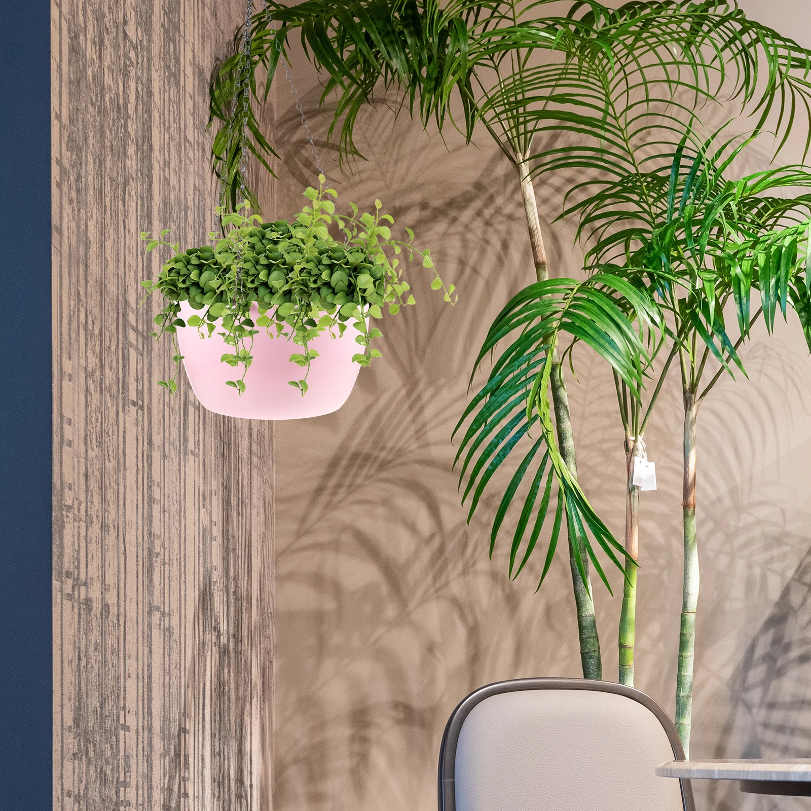 Hanging Flower Pot Planter Drainage for Self Watering Spikes Small Vases Hydroponics Sturdy Hanger Promote Growth
Hanging Flower Pot Planter Drainage for Self Watering Spikes Small Vases Hydroponics Sturdy Hanger Promote Growth