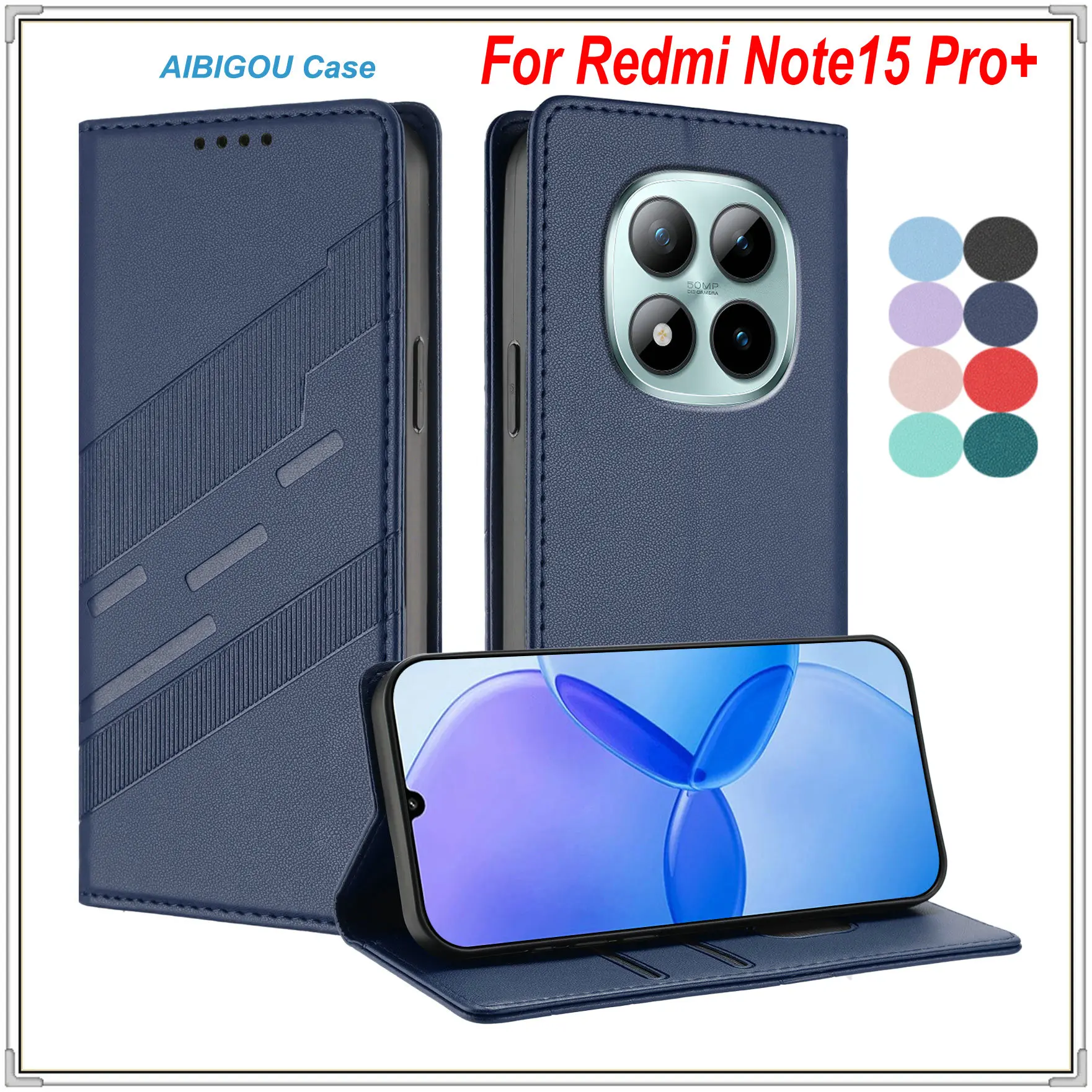 Для Xiaomi Redmi Note 15 Pro + Роскошный кожаный чехол в стиле ретро, кошелек с книгой, откидной магнит, полное покрытие, сумки для телефонов Redmi Note 15 Pro Plus
Для Xiaomi Redmi Note 15 Pro + Роскошный кожаный чехол в стиле ретро, кошелек с книгой, откидной магнит, полное покрытие, сумки для телефонов Redmi Note 15 Pro Plus