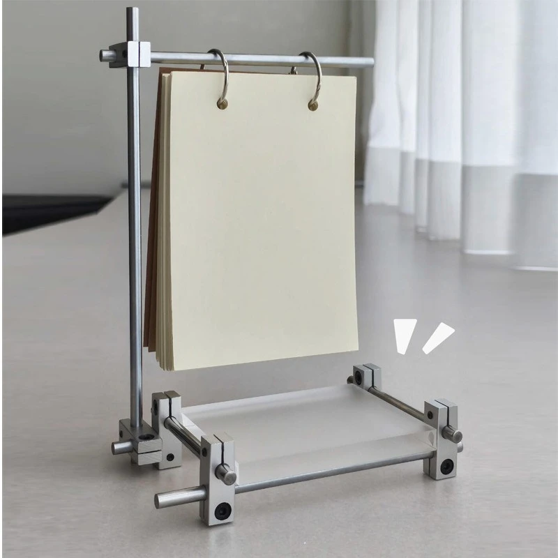 Creative stainless steel optical axis decorative frame desktop notepad a6 loose-leaf book hand account calendar small book
Creative stainless steel optical axis decorative frame desktop notepad a6 loose-leaf book hand account calendar small book