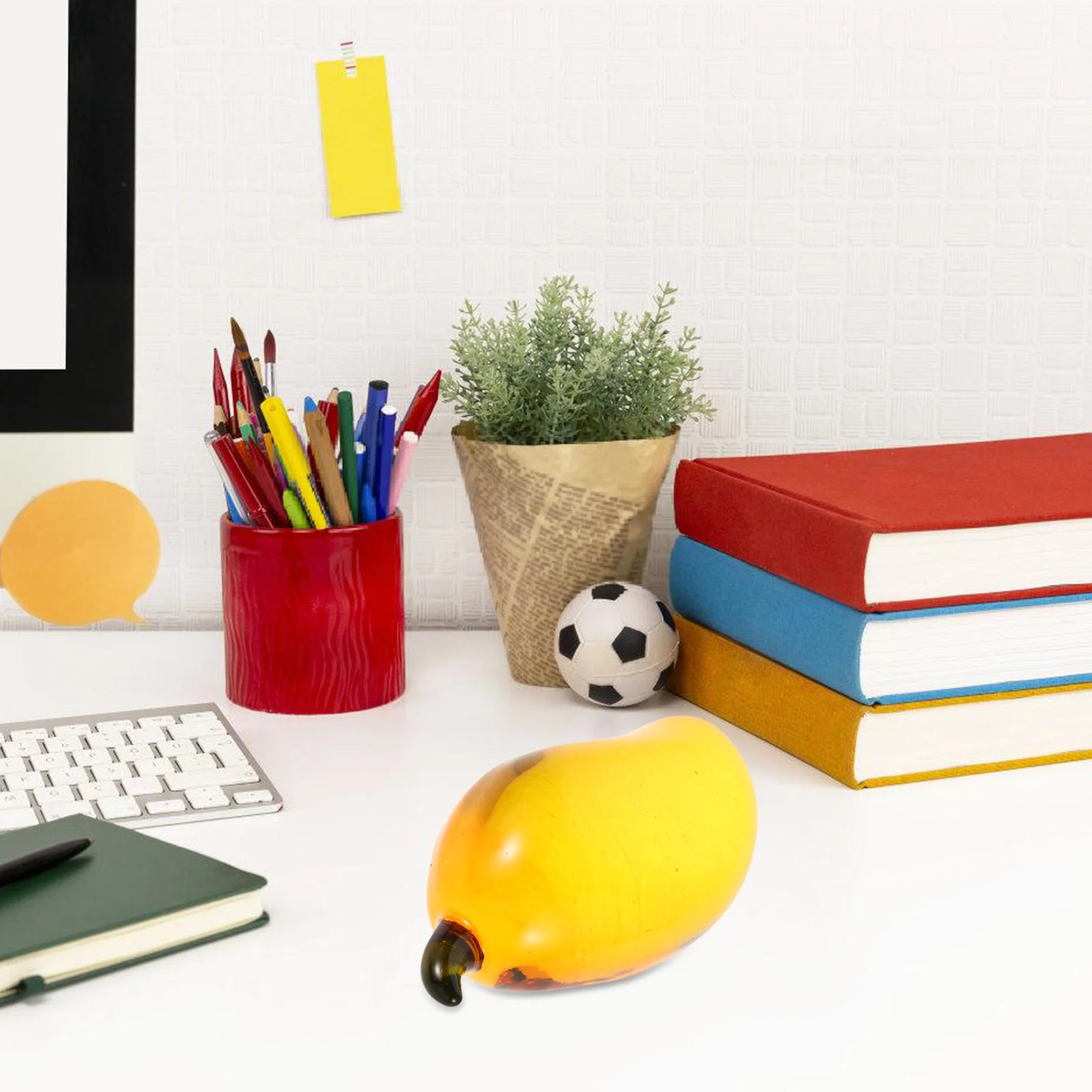 1pcs Crystal Mango Clear Glass Fruit Decor Lifelike Desktop Ornament For Home Office Kitchen Table Art Sculpture
1pcs Crystal Mango Clear Glass Fruit Decor Lifelike Desktop Ornament For Home Office Kitchen Table Art Sculpture