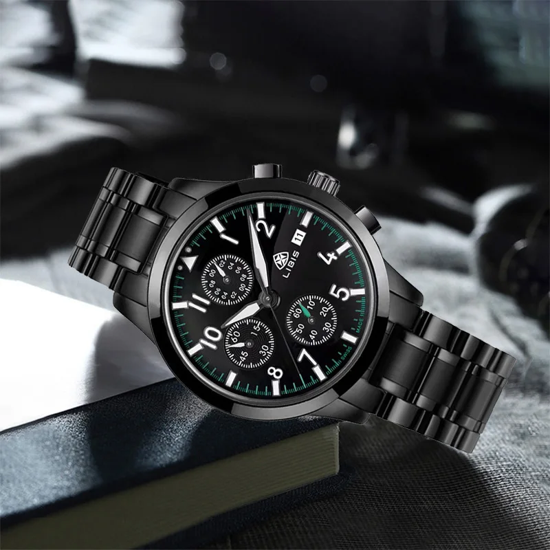 Men's Watch Fashion Business Watches Sapphire Glass Surface Transparent Waterproof Luminous Steel Strip Quartz Wristwatch
Men's Watch Fashion Business Watches Sapphire Glass Surface Transparent Waterproof Luminous Steel Strip Quartz Wristwatch