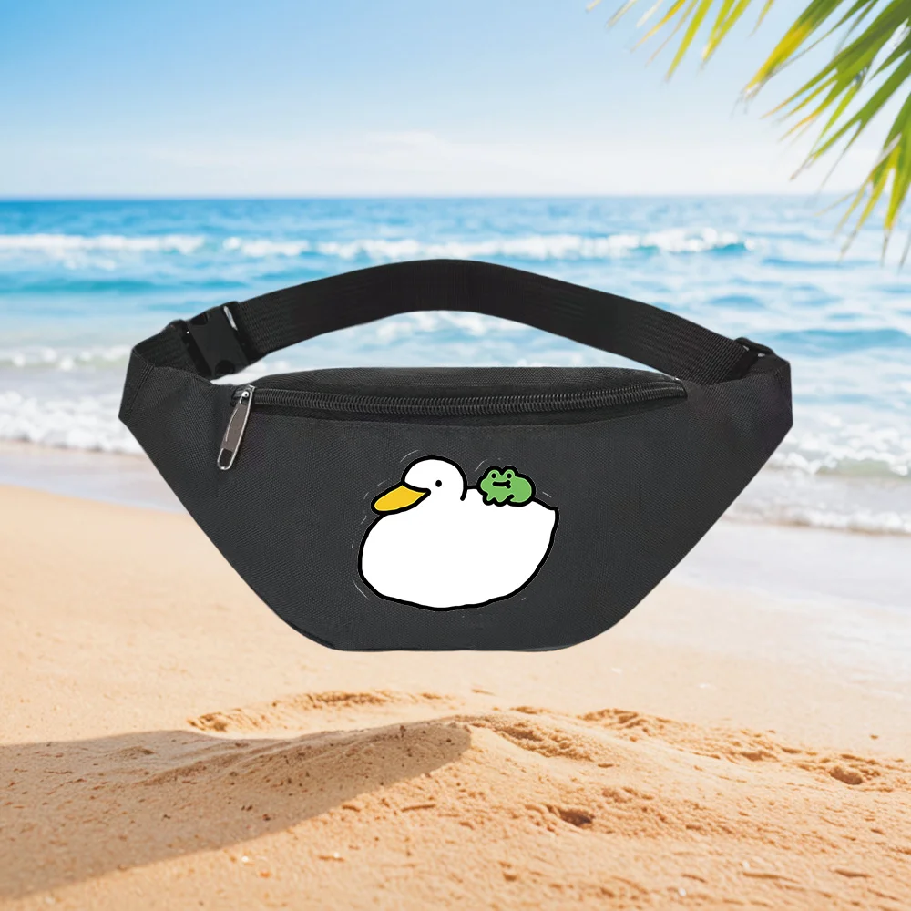 Duck and Frog Friends Design Waist Backpack Crossbody Chest Bag Street Casual Sporty Fashionable Simple Unique Printed Design
Duck and Frog Friends Design Waist Backpack Crossbody Chest Bag Street Casual Sporty Fashionable Simple Unique Printed Design