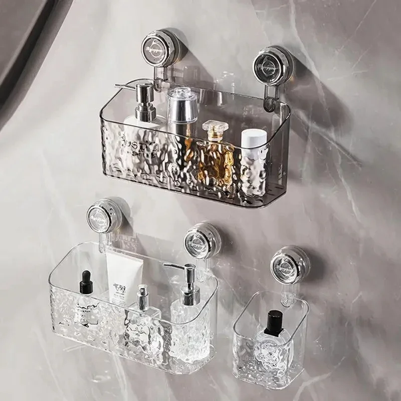 1Pcs Bathroom Non Perforated Wall Mounted Organizing And Storage Box Transparent-Gray,S Soap bottle Soap dispenser bathroom
1Pcs Bathroom Non Perforated Wall Mounted Organizing And Storage Box Transparent-Gray,S Soap bottle Soap dispenser bathroom