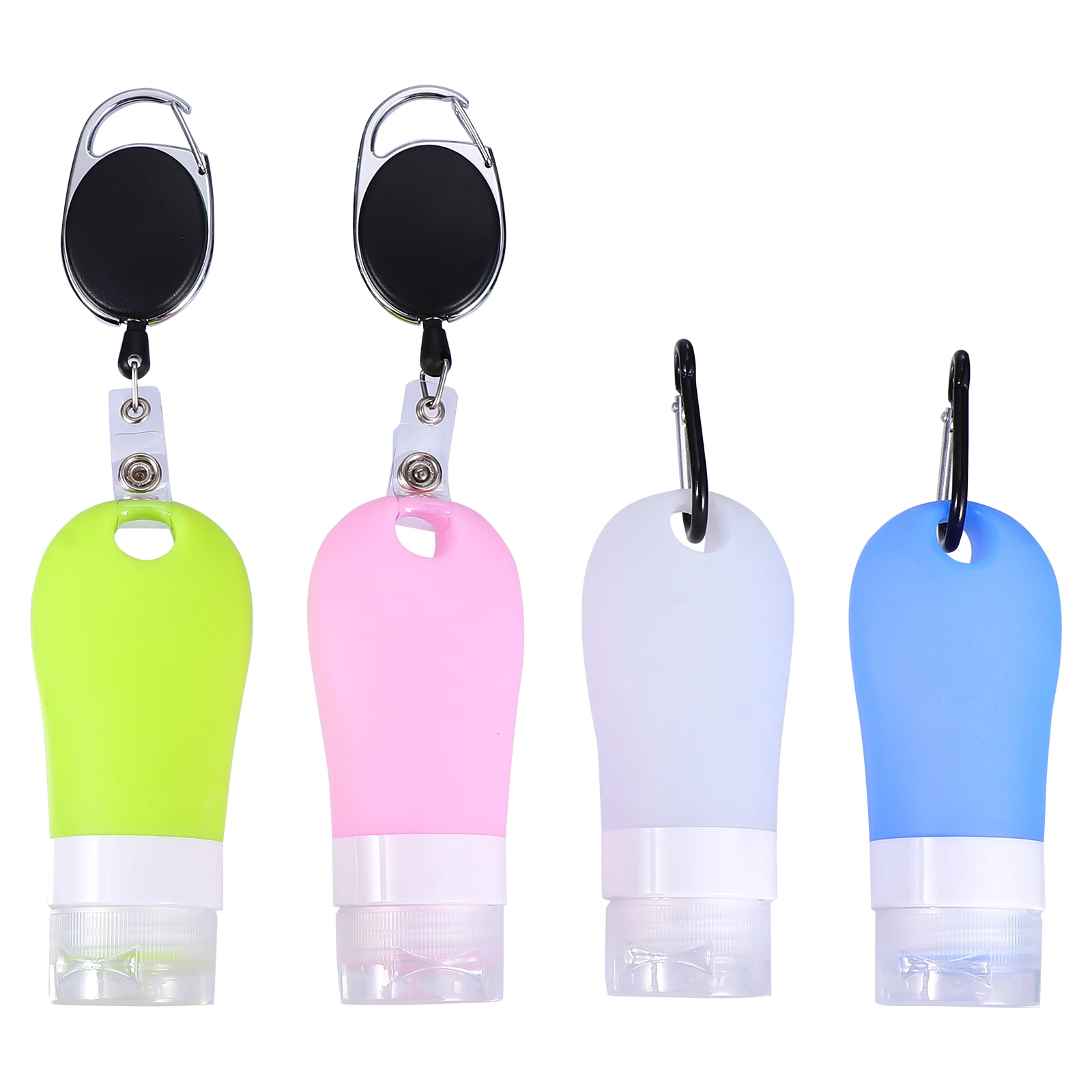 4 pcs Silicone Bottles 60ml Portable Travel Accessories PP Material Shampoo Lotion Storage LeakProof HandSoap Dispenser
4 pcs Silicone Bottles 60ml Portable Travel Accessories PP Material Shampoo Lotion Storage LeakProof HandSoap Dispenser