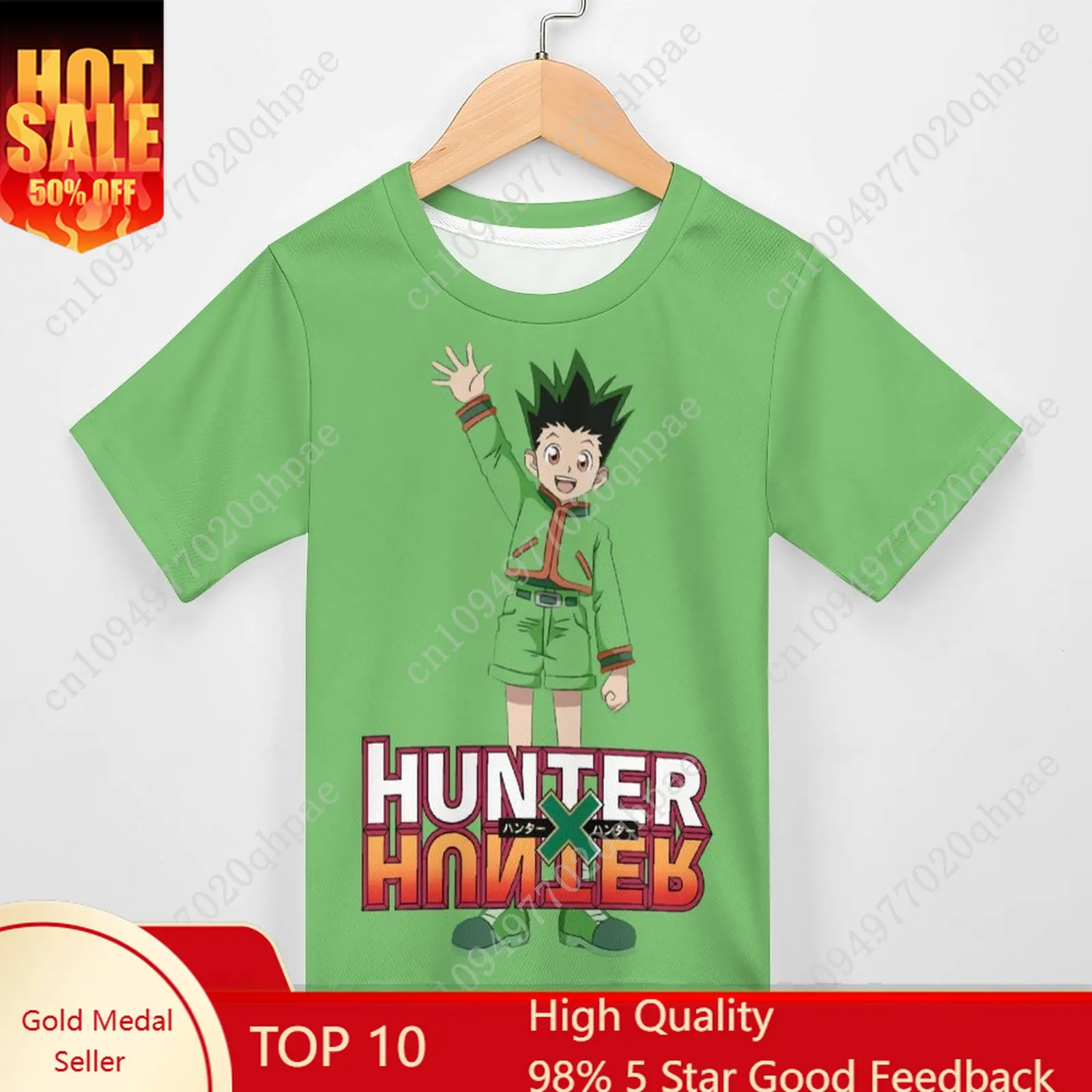 Hunter X Hunter T Shirt Boys Girls Childs Cotton Short Sleeves Tlightweight Breathable Comfort Tshirt Custom Made Summer Tops
Hunter X Hunter T Shirt Boys Girls Childs Cotton Short Sleeves Tlightweight Breathable Comfort Tshirt Custom Made Summer Tops