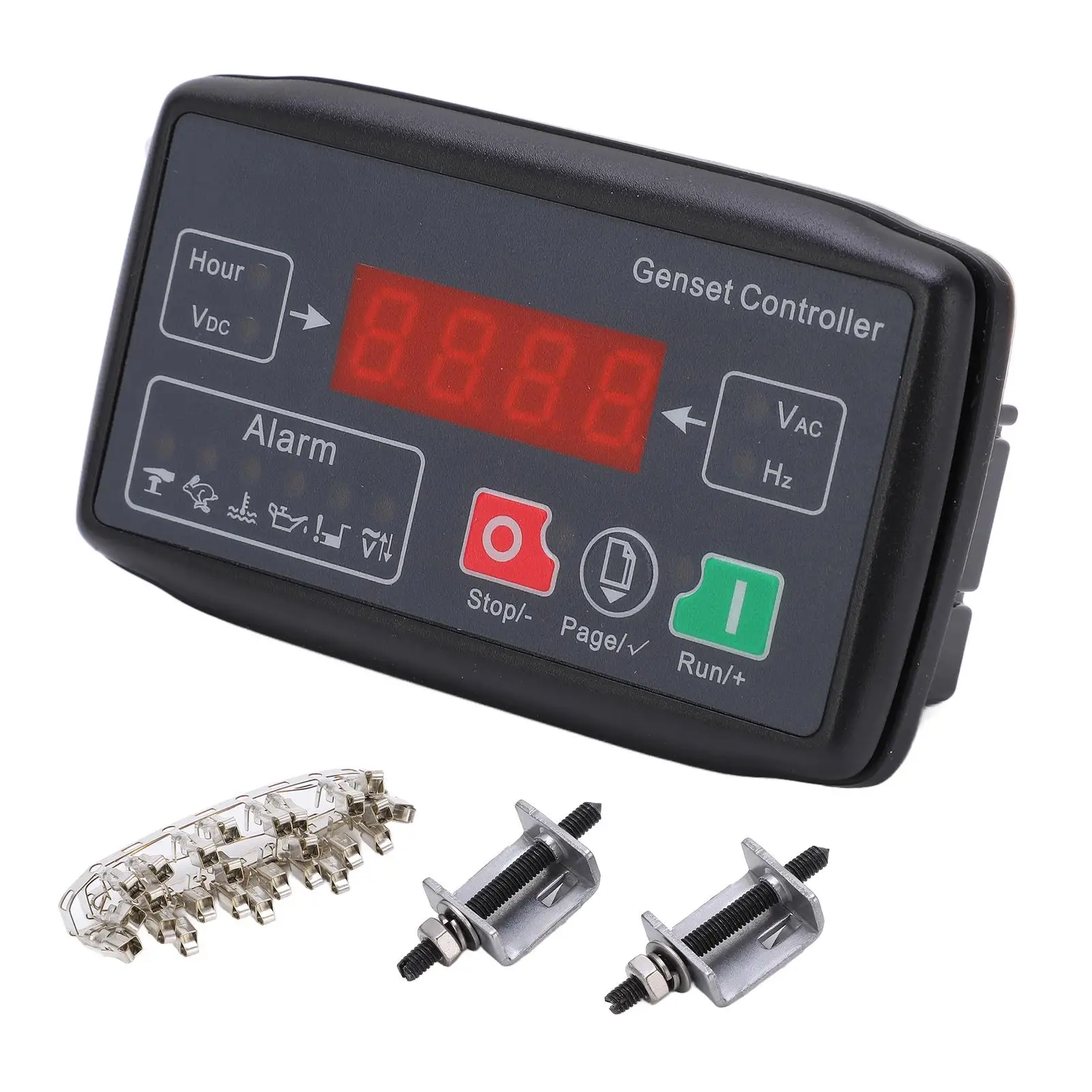 Generator Set Controller Automatic Start Stop Control Module for small Diesel Gasoline Engine MGC100
Generator Set Controller Automatic Start Stop Control Module for small Diesel Gasoline Engine MGC100