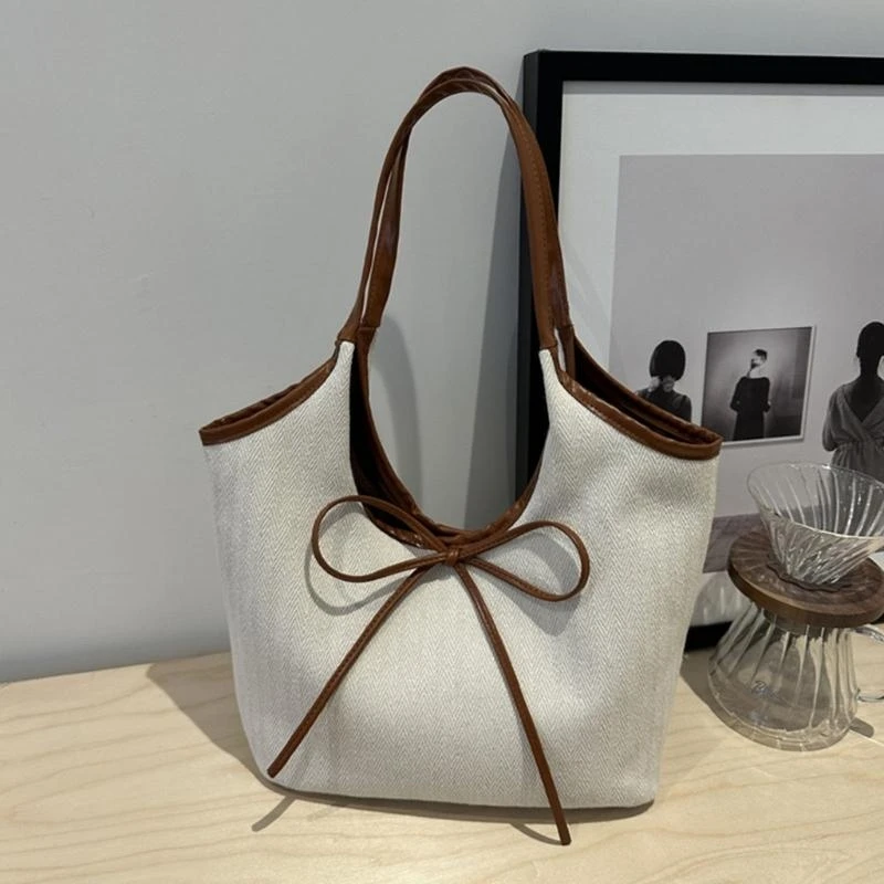 Retro French Bows Underarm Bag Large Capacity Shoulder Satchel for Women Girls
Retro French Bows Underarm Bag Large Capacity Shoulder Satchel for Women Girls
