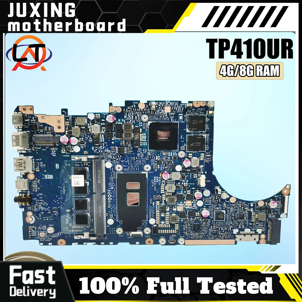 TP410UF For ASUS Vivobook Flip Q405U UX391FA TP410UF Mainboard i3 i5 i7 CPU 100% Tested Laptop Mainboard
TP410UF For ASUS Vivobook Flip Q405U UX391FA TP410UF Mainboard i3 i5 i7 CPU 100% Tested Laptop Mainboard