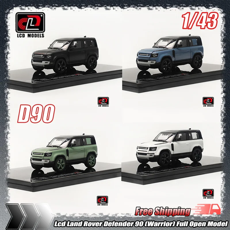 Lcd 1:43 Land Rover Defender 90 (Warrior) Simulation Alloy Miniature Die-Casting Open Model Toy Gift Collection Decoration Piece
Lcd 1:43 Land Rover Defender 90 (Warrior) Simulation Alloy Miniature Die-Casting Open Model Toy Gift Collection Decoration Piece
