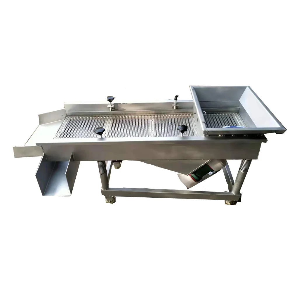 304SS Automatic Cocoa Bean Sorter / Dates Sorting Machine / Coffee Bean Sorting Machine That Uses Grading Sieves
304SS Automatic Cocoa Bean Sorter / Dates Sorting Machine / Coffee Bean Sorting Machine That Uses Grading Sieves