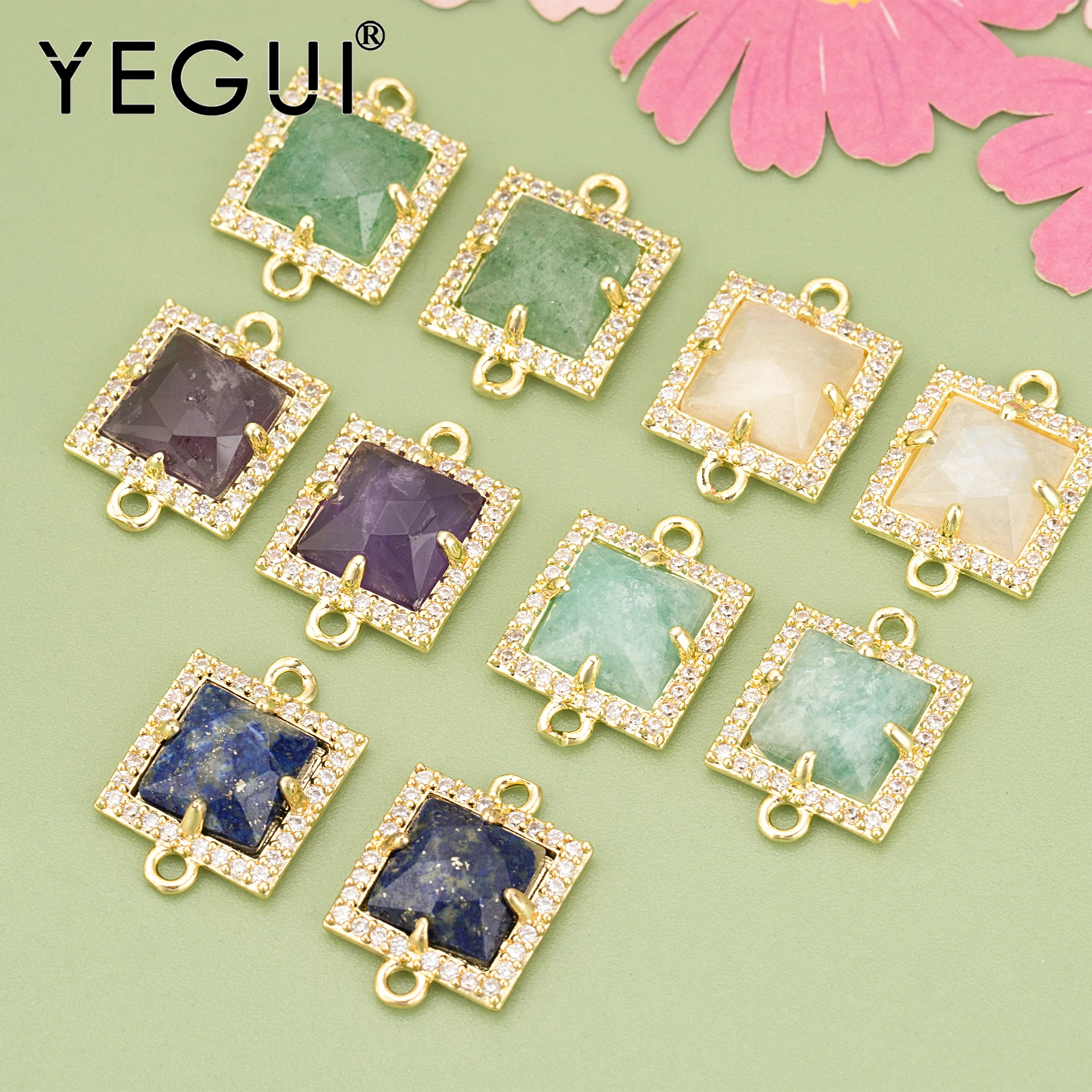 YEGUI MF80,jewelry accessories,18k gold plated,copper,zircons,nickel free,charms,jewelry making,diy pendants,4pcs/lot
YEGUI MF80,jewelry accessories,18k gold plated,copper,zircons,nickel free,charms,jewelry making,diy pendants,4pcs/lot