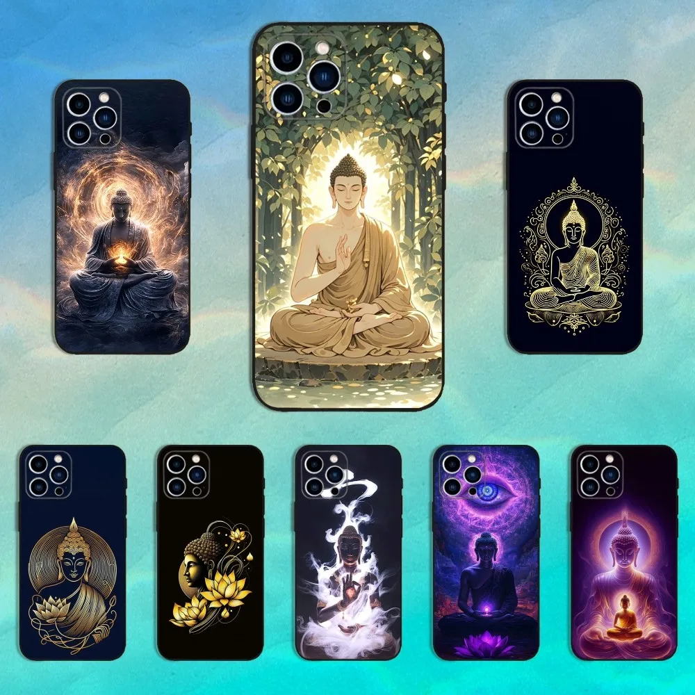 Buddha Art Pattern Phone Case For iPhone 16,15,14,13,12,11 Plus,Pro Max,XS,X,XR,SE,Mini,8,7,Soft Silicone Black Cover
Buddha Art Pattern Phone Case For iPhone 16,15,14,13,12,11 Plus,Pro Max,XS,X,XR,SE,Mini,8,7,Soft Silicone Black Cover