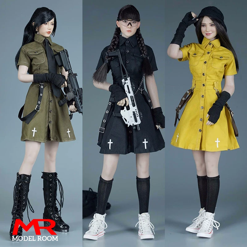 CHILI TOYS CL004 1/6 Scale Girl Vigorous Youth Workwear Dress Clothes Set Model Fit 12'' Female Soldier Action Figure Body
CHILI TOYS CL004 1/6 Scale Girl Vigorous Youth Workwear Dress Clothes Set Model Fit 12'' Female Soldier Action Figure Body