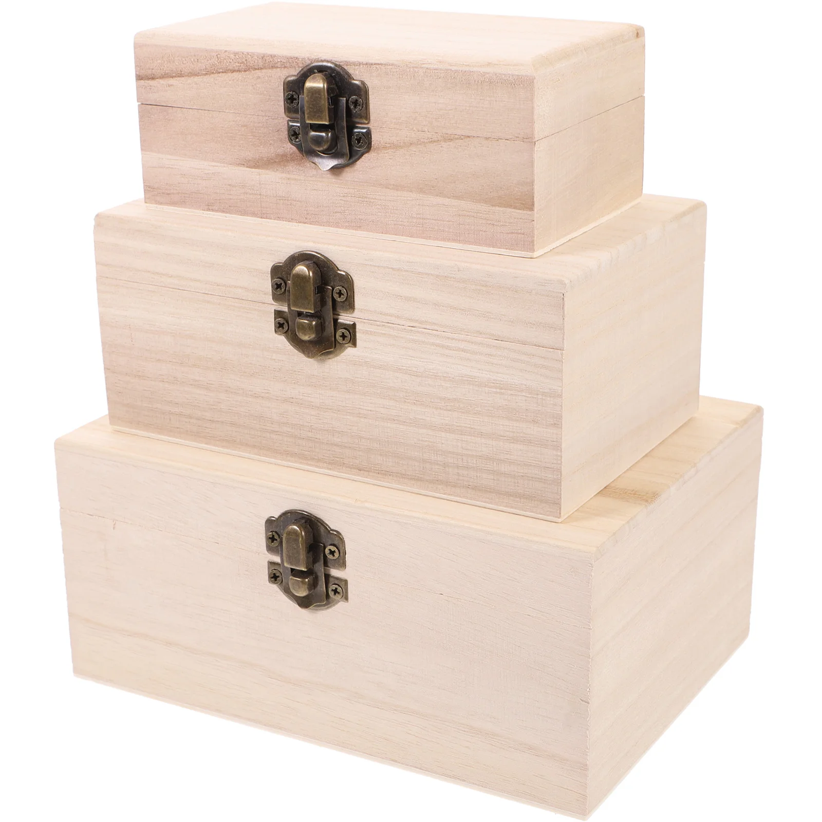 1 Set/3 Pcs Unfinished Wooden Case Creative Multi-function Box DIY Graffiti Supplies Storage Lock Case for Home Shop Adults Kids
1 Set/3 Pcs Unfinished Wooden Case Creative Multi-function Box DIY Graffiti Supplies Storage Lock Case for Home Shop Adults Kids