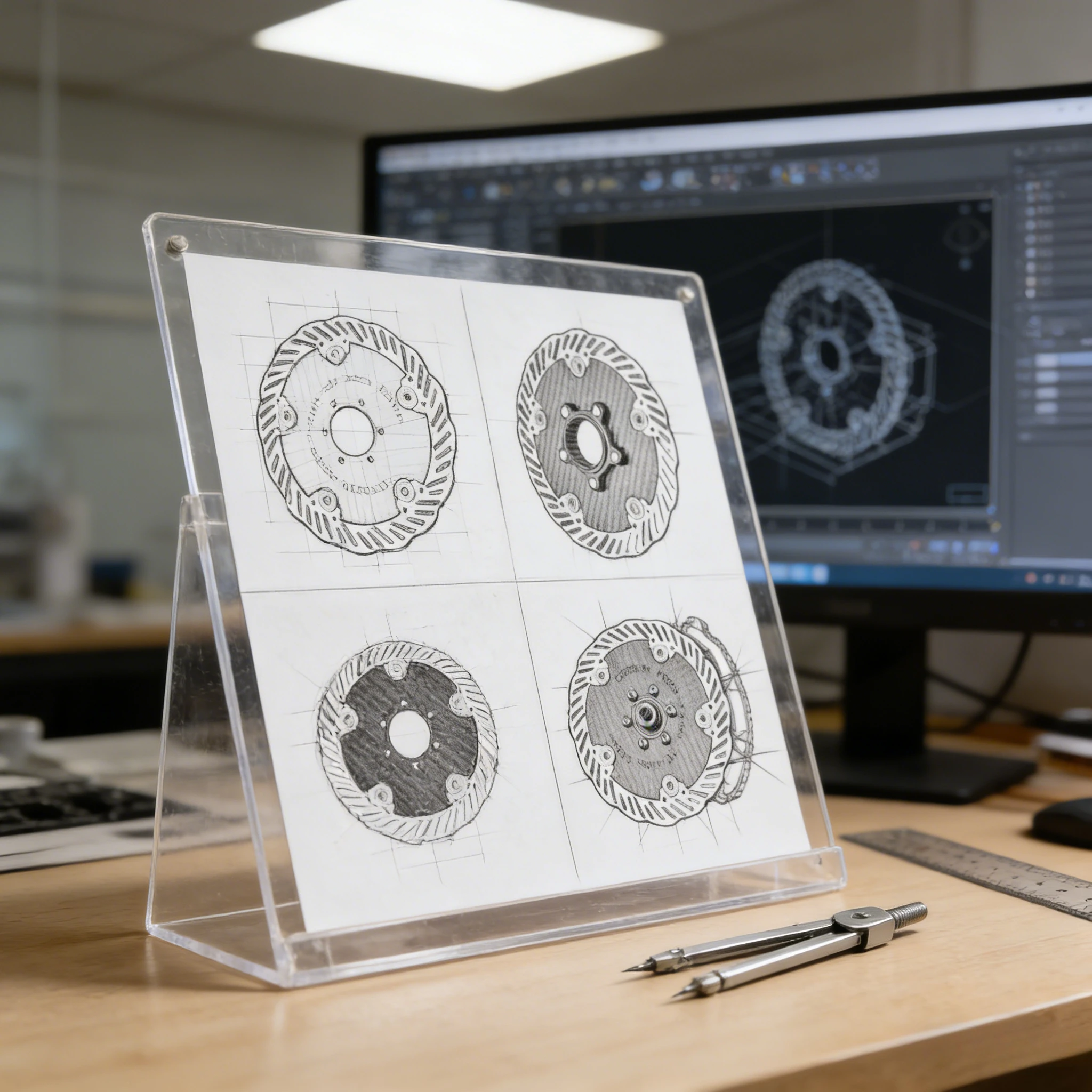 Carbon Fiber MTB Floating Brake Rotor | 140/160mm Centerlock Ultra-Light Disc for Trail Riding
Carbon Fiber MTB Floating Brake Rotor | 140/160mm Centerlock Ultra-Light Disc for Trail Riding