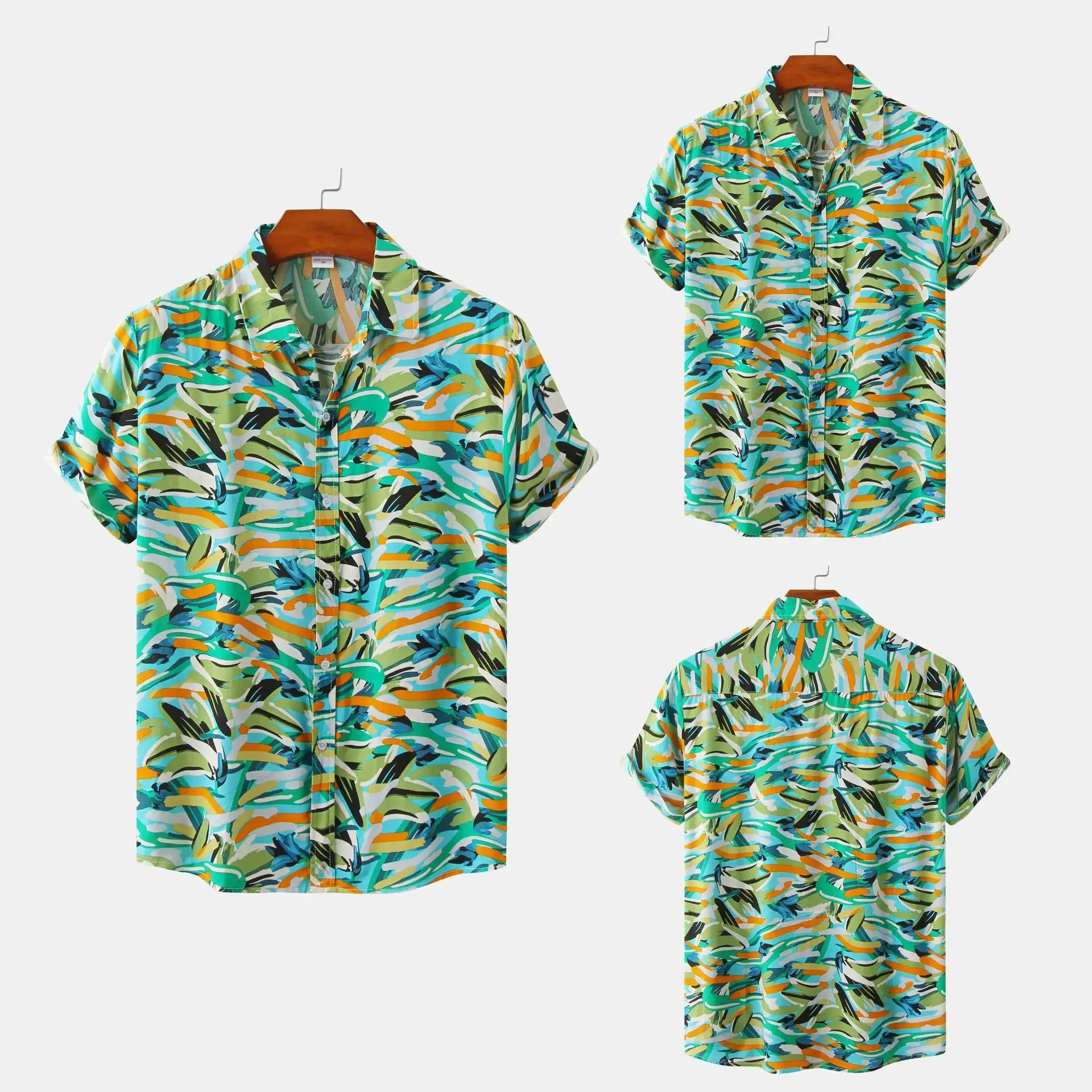 Summer Hawaiian Short Sleeve Printed Vintage Shirt Men's Loose And Breathable Oversized Clothing Luxury Y2k
Summer Hawaiian Short Sleeve Printed Vintage Shirt Men's Loose And Breathable Oversized Clothing Luxury Y2k