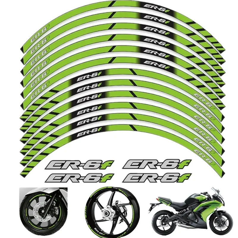 Для Kawasaki ER-6F ER6F ER 6F Moto Parts Contour Wheel Decoration Decal Sticker - 1
Для Kawasaki ER-6F ER6F ER 6F Moto Parts Contour Wheel Decoration Decal Sticker - 1
