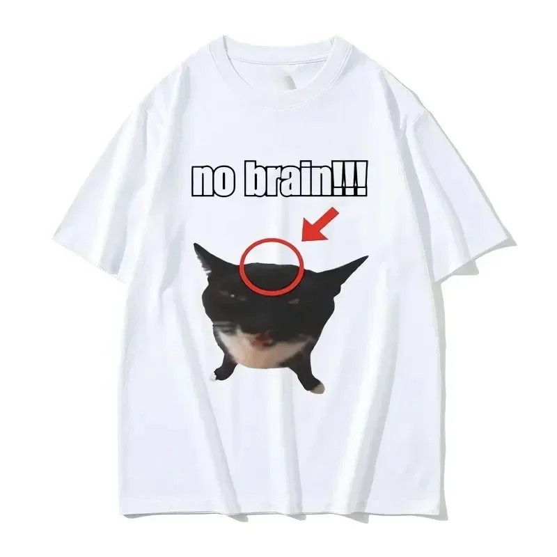 Футболка с 3D принтом Funny Cat Brainless, забавная, юмористическая, милая, Kawaii Meme, женская повседневная быстросохнущая рубашка с короткими рукавами для пар
Футболка с 3D принтом Funny Cat Brainless, забавная, юмористическая, милая, Kawaii Meme, женская повседневная быстросохнущая рубашка с короткими рукавами для пар
