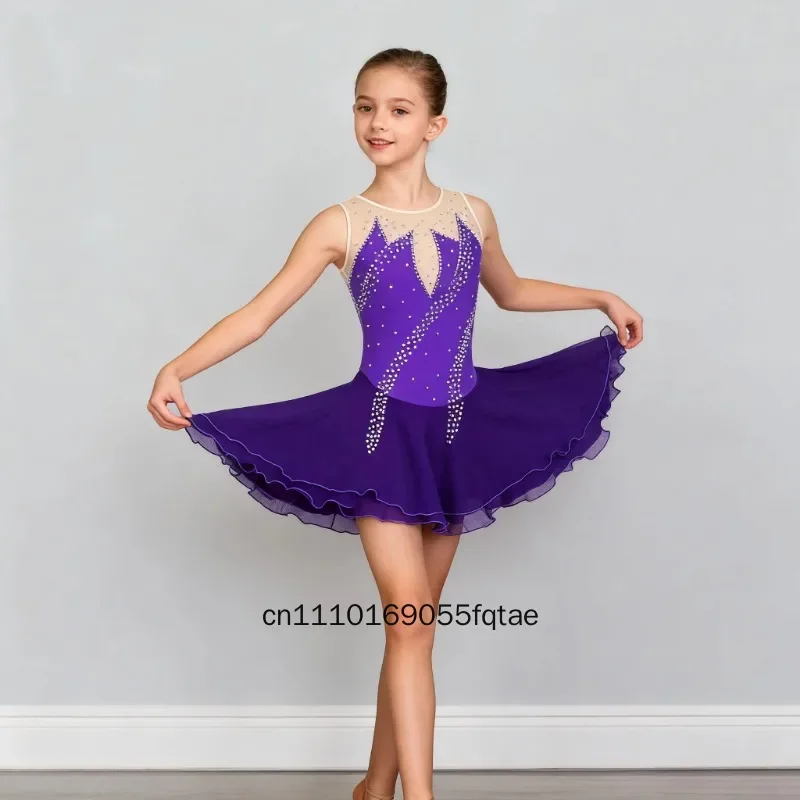 Kids Figure Skating Dress Girls Adults Wine Red Yellow Rhinestone Competition Professional Ice Skating Outfit High Elasticity
Kids Figure Skating Dress Girls Adults Wine Red Yellow Rhinestone Competition Professional Ice Skating Outfit High Elasticity