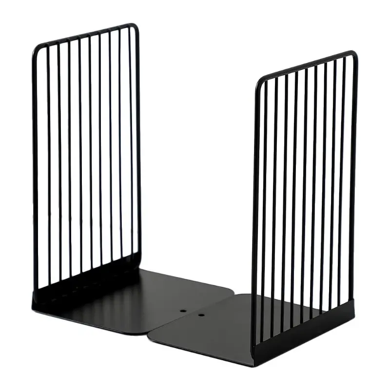 2023 New 1 Pair Bookends Book Stand Support Simple Iron Desktop Non Slip Rack Shelf Holder Office Magazine
2023 New 1 Pair Bookends Book Stand Support Simple Iron Desktop Non Slip Rack Shelf Holder Office Magazine