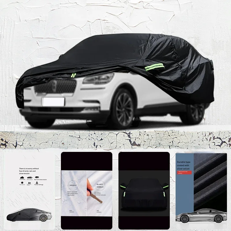 For Lincoln Aviator Anti-UV Sun Shade Rain Snow Resistant Dustproof Black cover Car umbrella Full Car Cover Outdoor Protection
For Lincoln Aviator Anti-UV Sun Shade Rain Snow Resistant Dustproof Black cover Car umbrella Full Car Cover Outdoor Protection