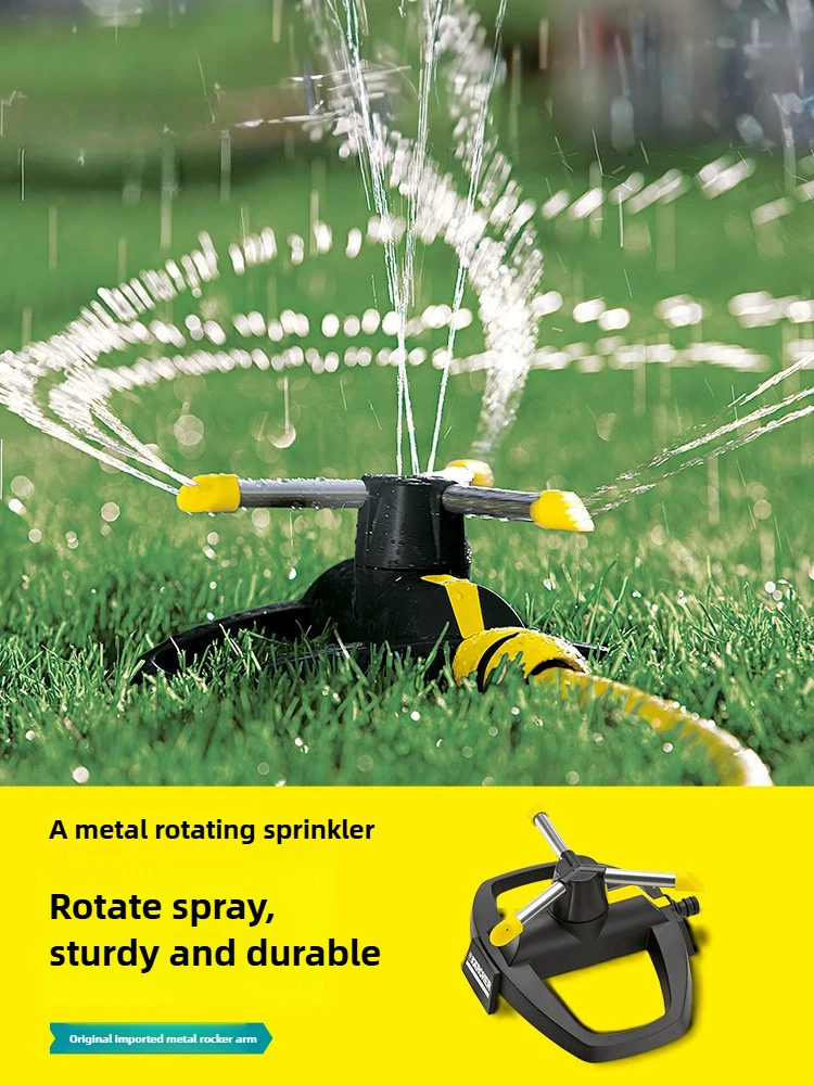 Watering lawn sprinkler 360 degree automatic rotation nozzle garden spray irrigation
Watering lawn sprinkler 360 degree automatic rotation nozzle garden spray irrigation
