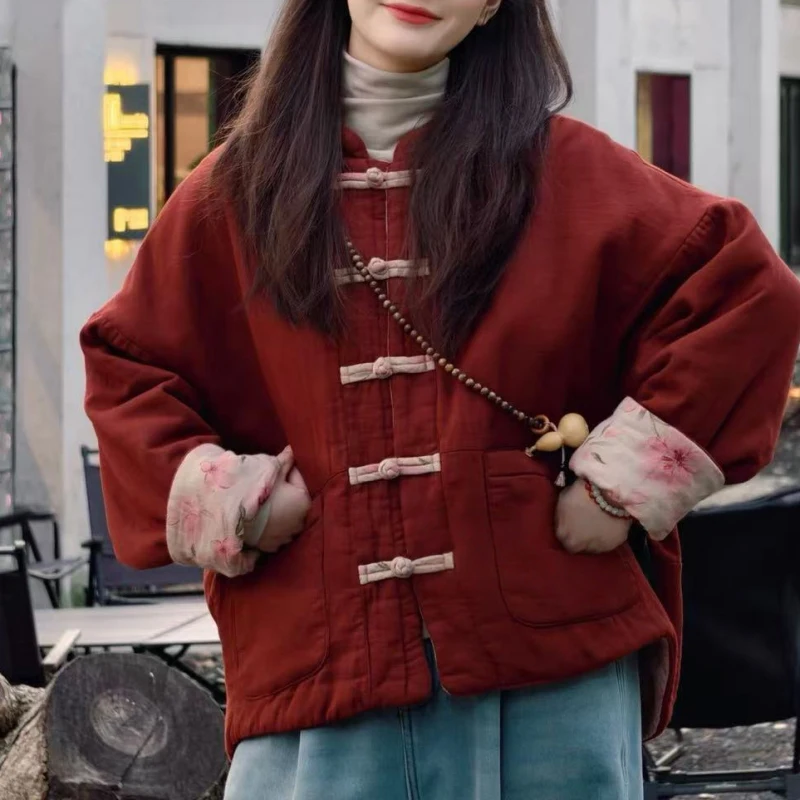 Thiened Cotton Jaet Women's Double-sided Wear Warmth Slimming Winter Outerwear Long Sve Stand Collar Regular Length
Thiened Cotton Jaet Women's Double-sided Wear Warmth Slimming Winter Outerwear Long Sve Stand Collar Regular Length