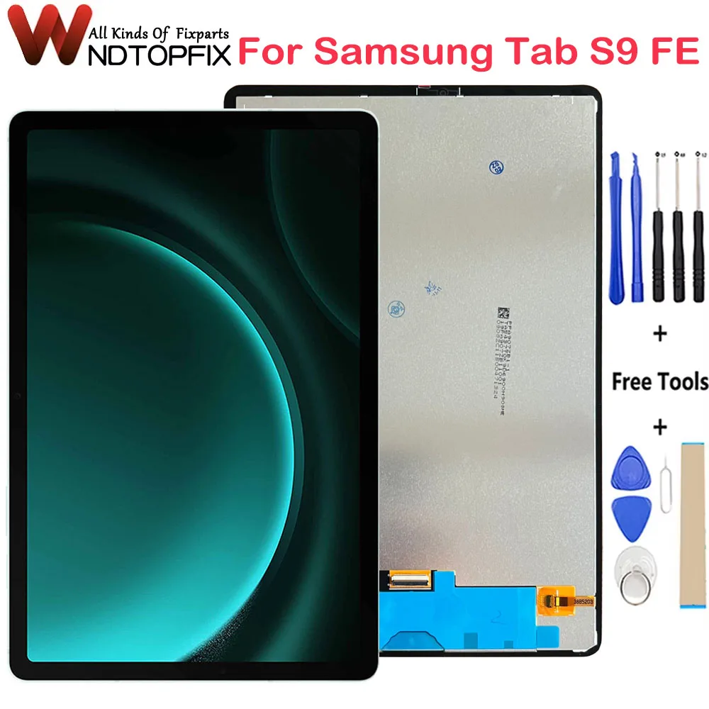 10.9 inch For Samsung Tab S9 FE X510 X516B LCD Touch Screen Digitizer Assembly Parts Tab S9 FE 5G SM-X510 SM-X516B Display
10.9 inch For Samsung Tab S9 FE X510 X516B LCD Touch Screen Digitizer Assembly Parts Tab S9 FE 5G SM-X510 SM-X516B Display