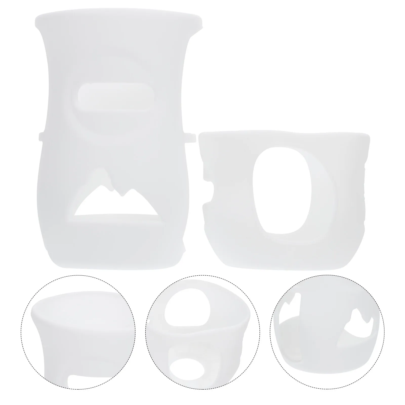 2Pcs Baby Bottle Sleeve Protective Covers White Anti-Fall Buffer Nursing Bottle Case Soft Flexible Baby Supply Portable
2Pcs Baby Bottle Sleeve Protective Covers White Anti-Fall Buffer Nursing Bottle Case Soft Flexible Baby Supply Portable