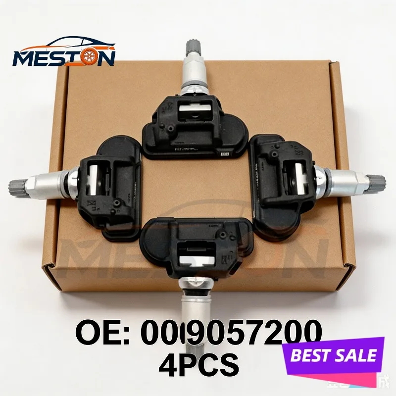 1/4Pcs TPMS Tire Pressure Monitor Sensor 433MHz for Mercedes A B C E Class ML350 CLK550 C300 E350 A0009050030 0009057200
1/4Pcs TPMS Tire Pressure Monitor Sensor 433MHz for Mercedes A B C E Class ML350 CLK550 C300 E350 A0009050030 0009057200