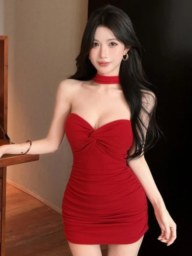 Sexy Short Skirt Tube Top Women's Inner Wear High Waist Backless Hollow out Cotton Blend Spring Summer Casual Dress
Sexy Short Skirt Tube Top Women's Inner Wear High Waist Backless Hollow out Cotton Blend Spring Summer Casual Dress
