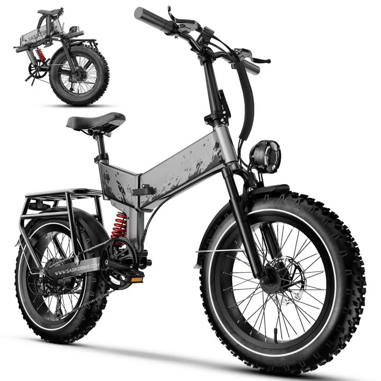 Folding Electric Bike for Adults 20MPH 500W Motor 48V 12.5Ah Battery Commuter City E-Bike, Customized
Folding Electric Bike for Adults 20MPH 500W Motor 48V 12.5Ah Battery Commuter City E-Bike, Customized