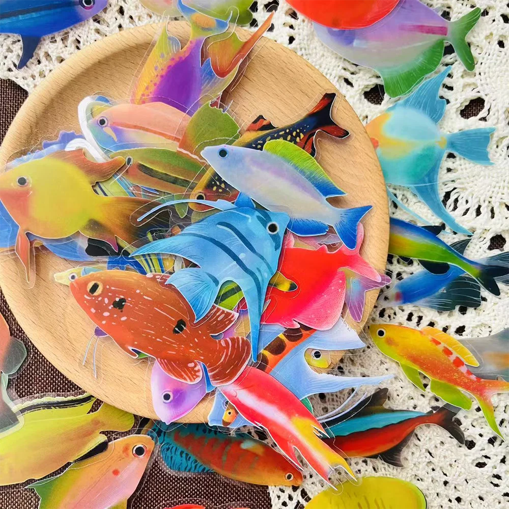 50pcs fish stickers fishing box fishing rod decoration luggage laptop scrapbook diary DIY guitar skateboard waterproof stickers
50pcs fish stickers fishing box fishing rod decoration luggage laptop scrapbook diary DIY guitar skateboard waterproof stickers