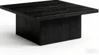 Square Living Room Coffee Table Black Modern Style
Square Living Room Coffee Table Black Modern Style